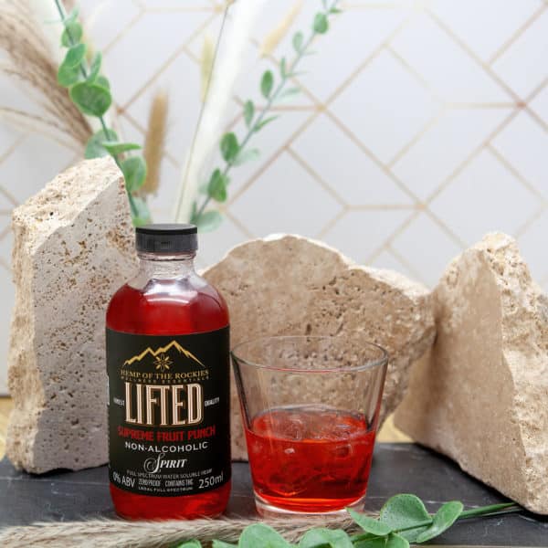 Lifted non-alcoholic spirits